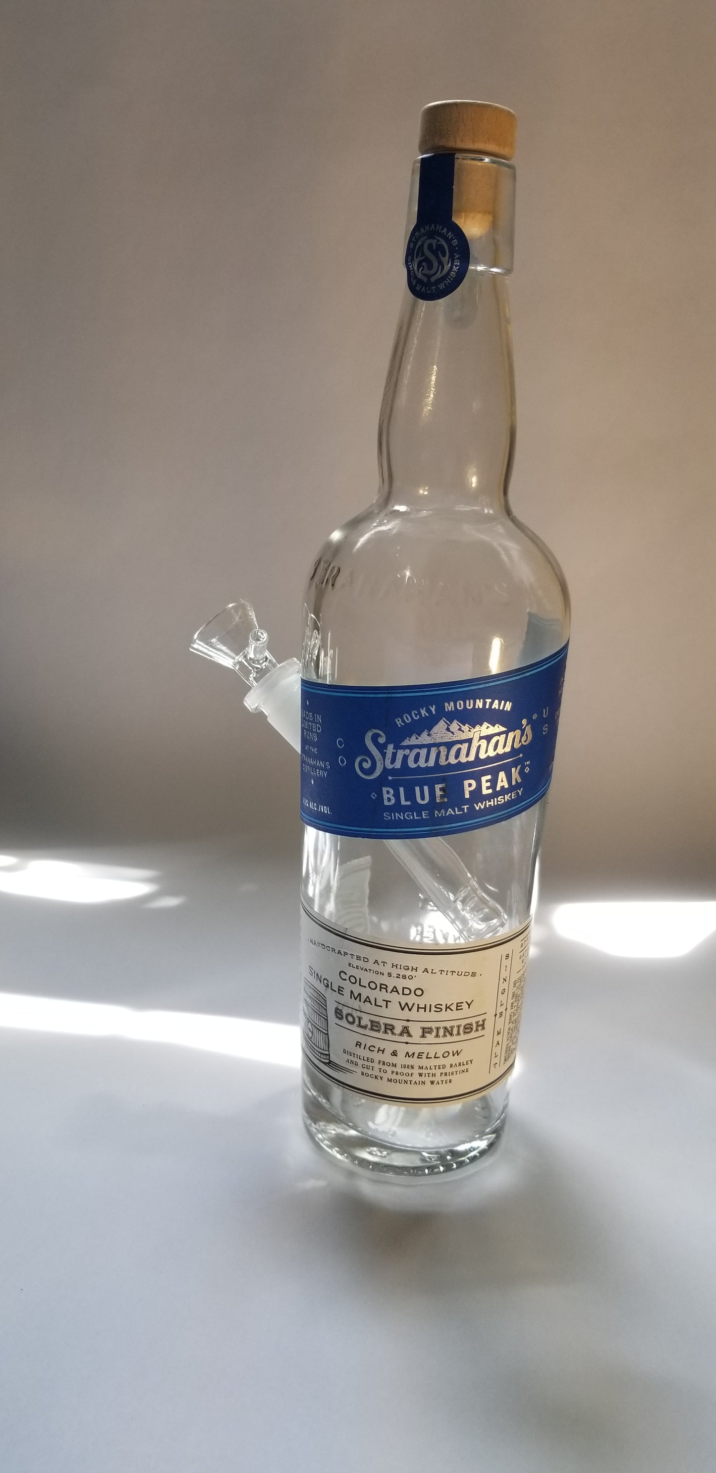 Stranahan's Blue Peak Single Malt Whiskey Bong