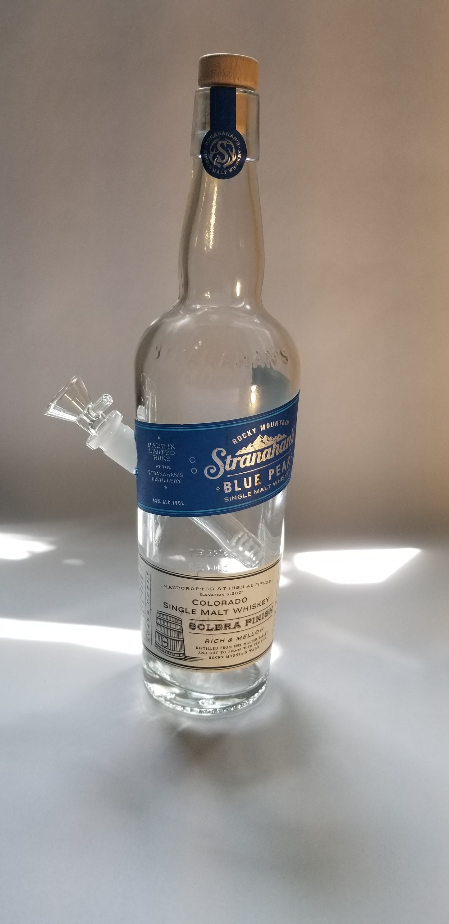 Stranahan's Blue Peak Single Malt Whiskey Bong