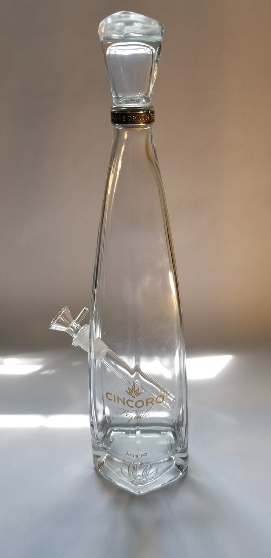 Cincoro Blanco Tequila Bong.