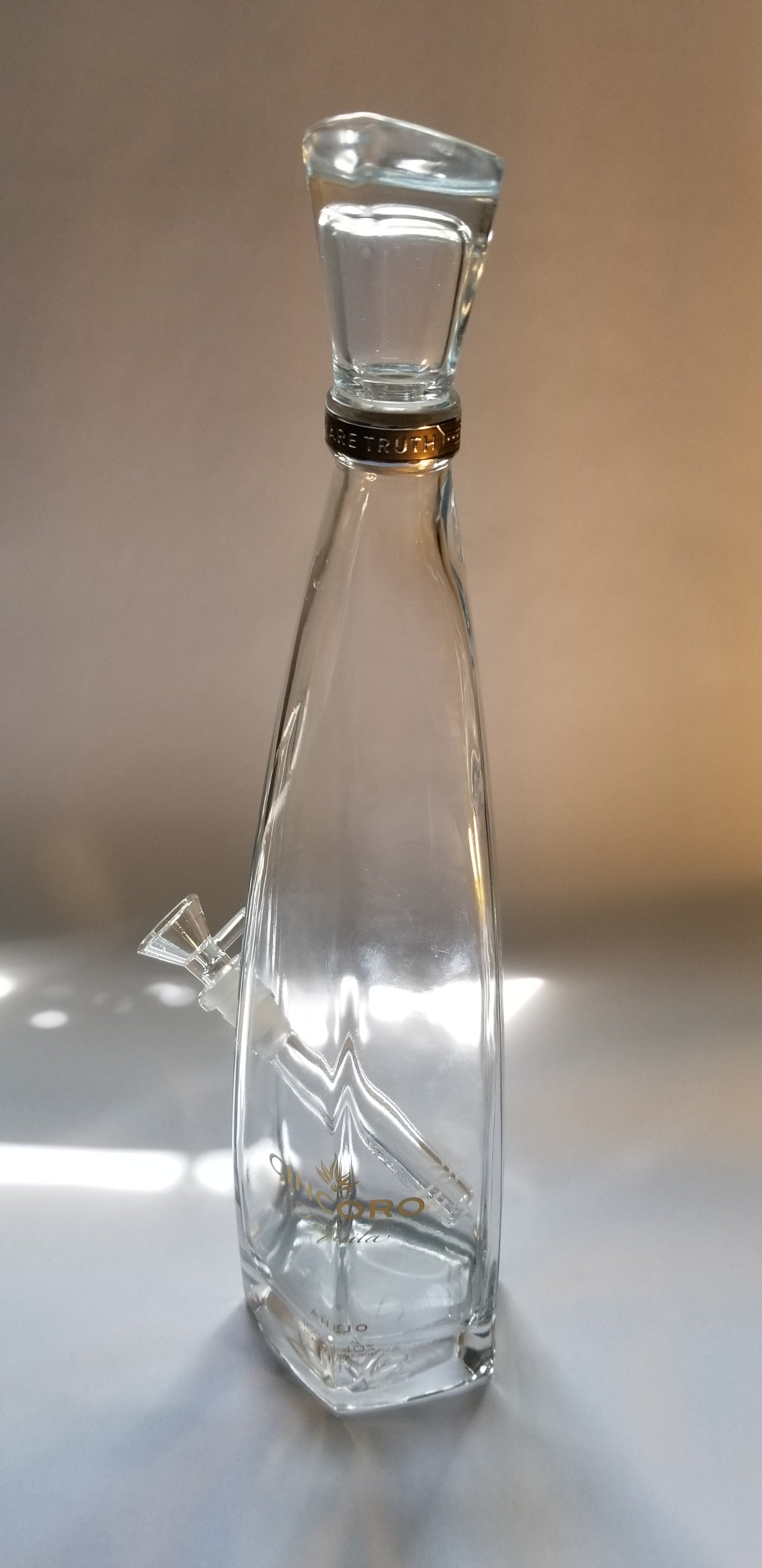 Cincoro Blanco Tequila Bong.