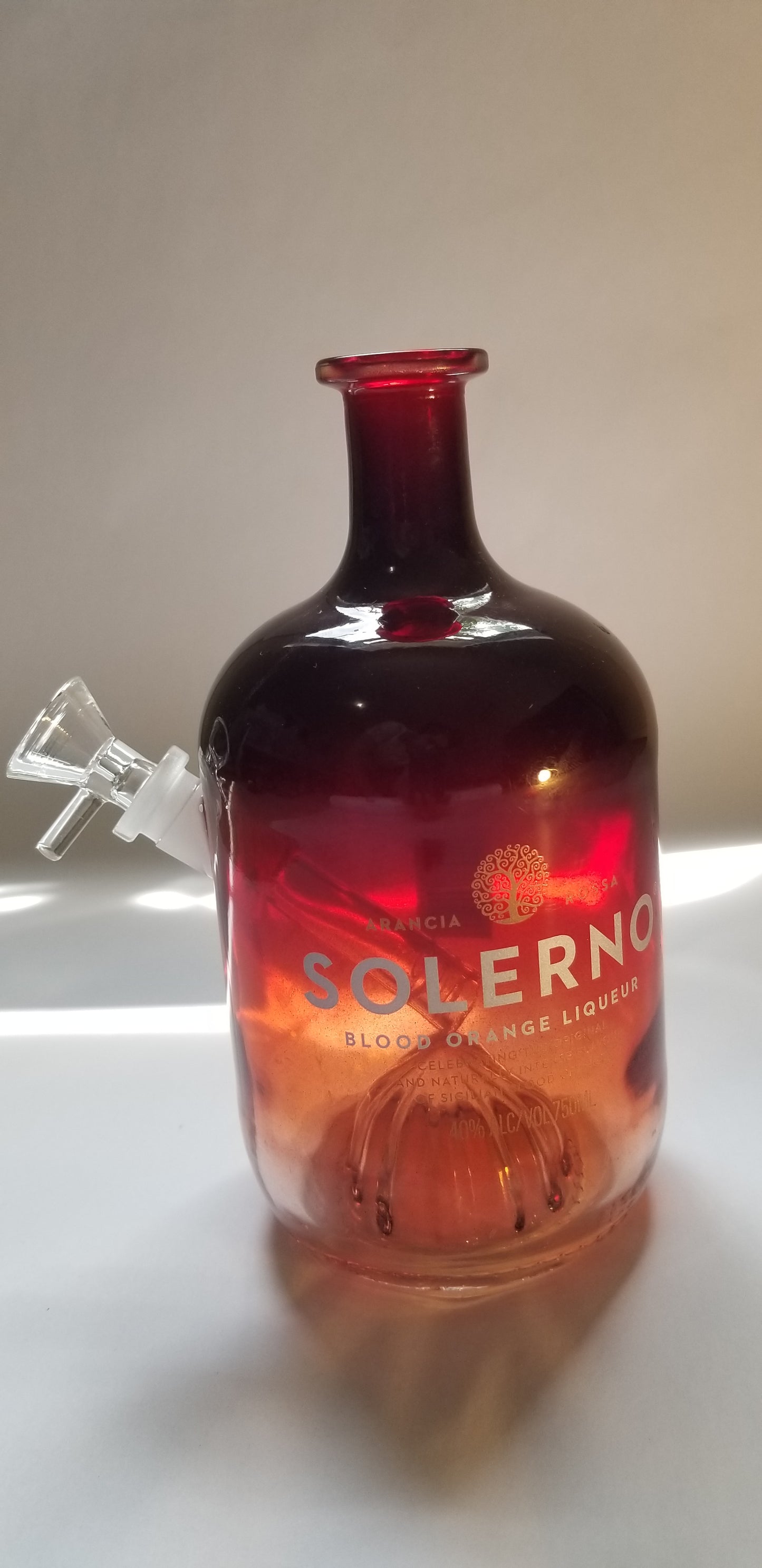 Solerno Blood Orange Liqueur Bong