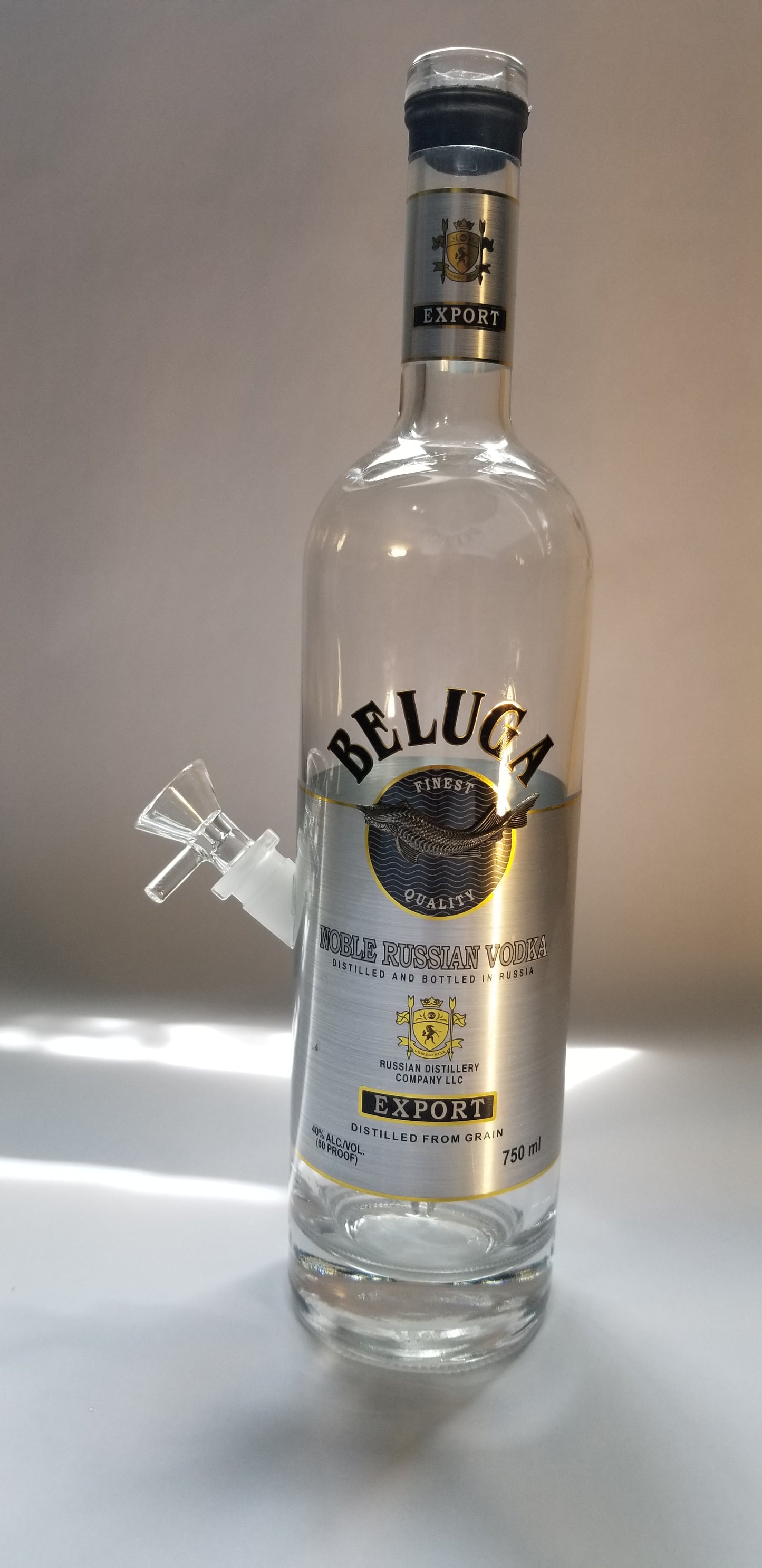 Beluga Noble Russian Vodka Bong.