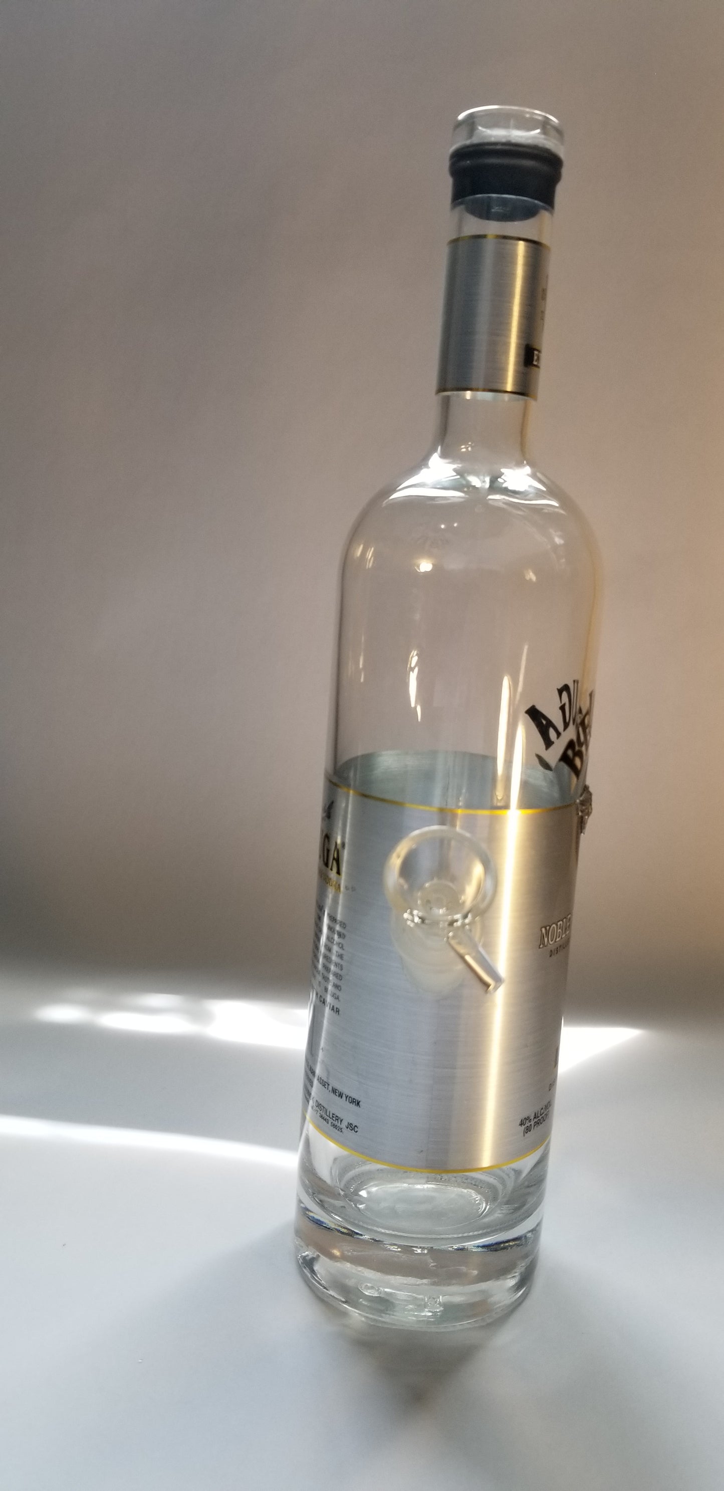 Beluga Noble Russian Vodka Bong.