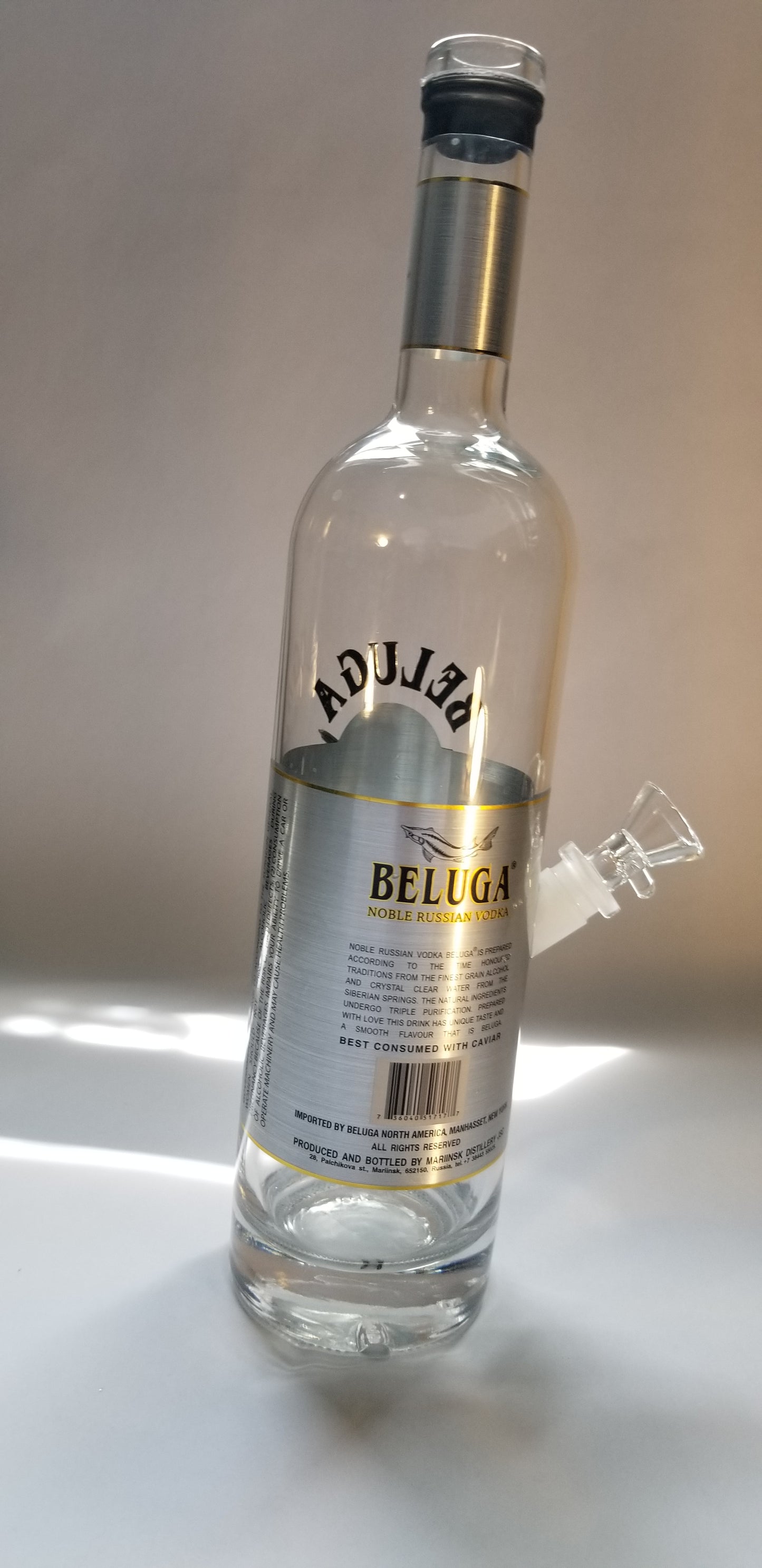 Beluga Noble Russian Vodka Bong.