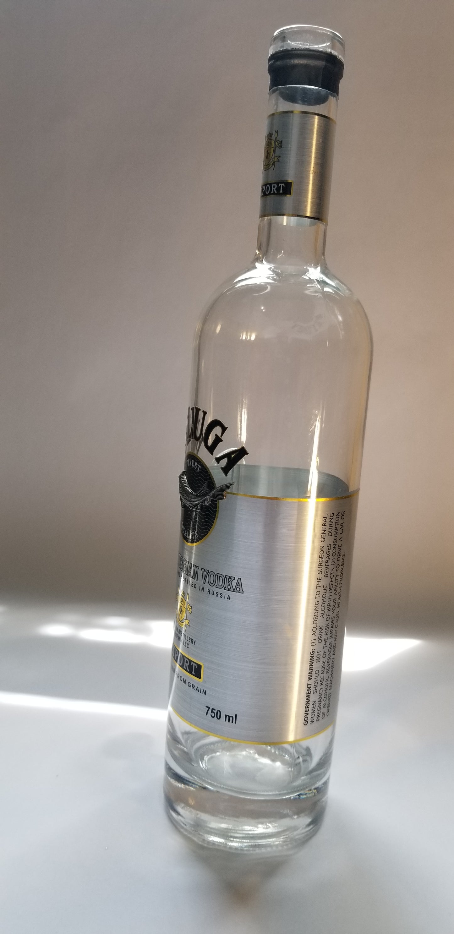 Beluga Noble Russian Vodka Bong.