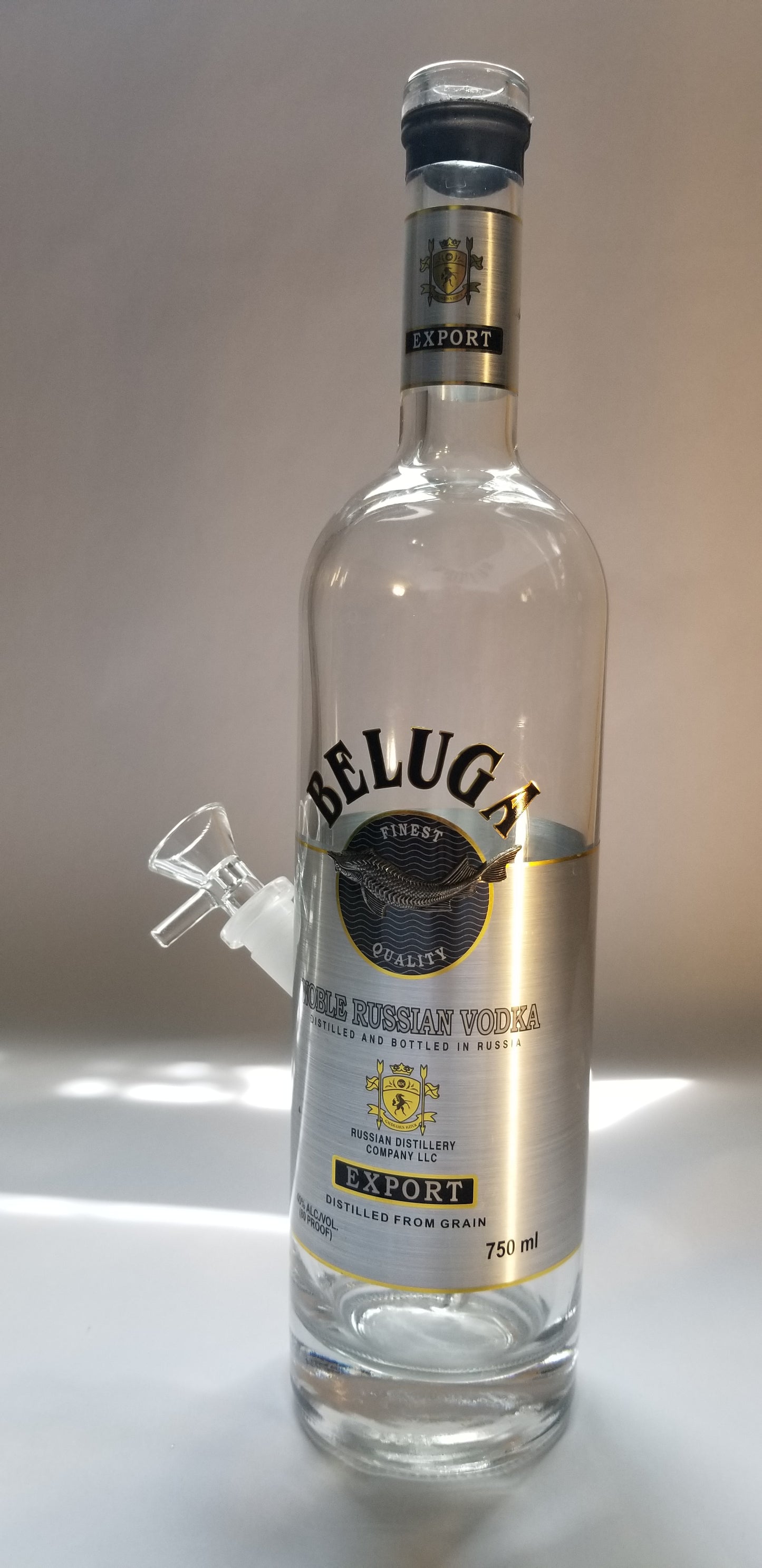 Beluga Noble Russian Vodka Bong.