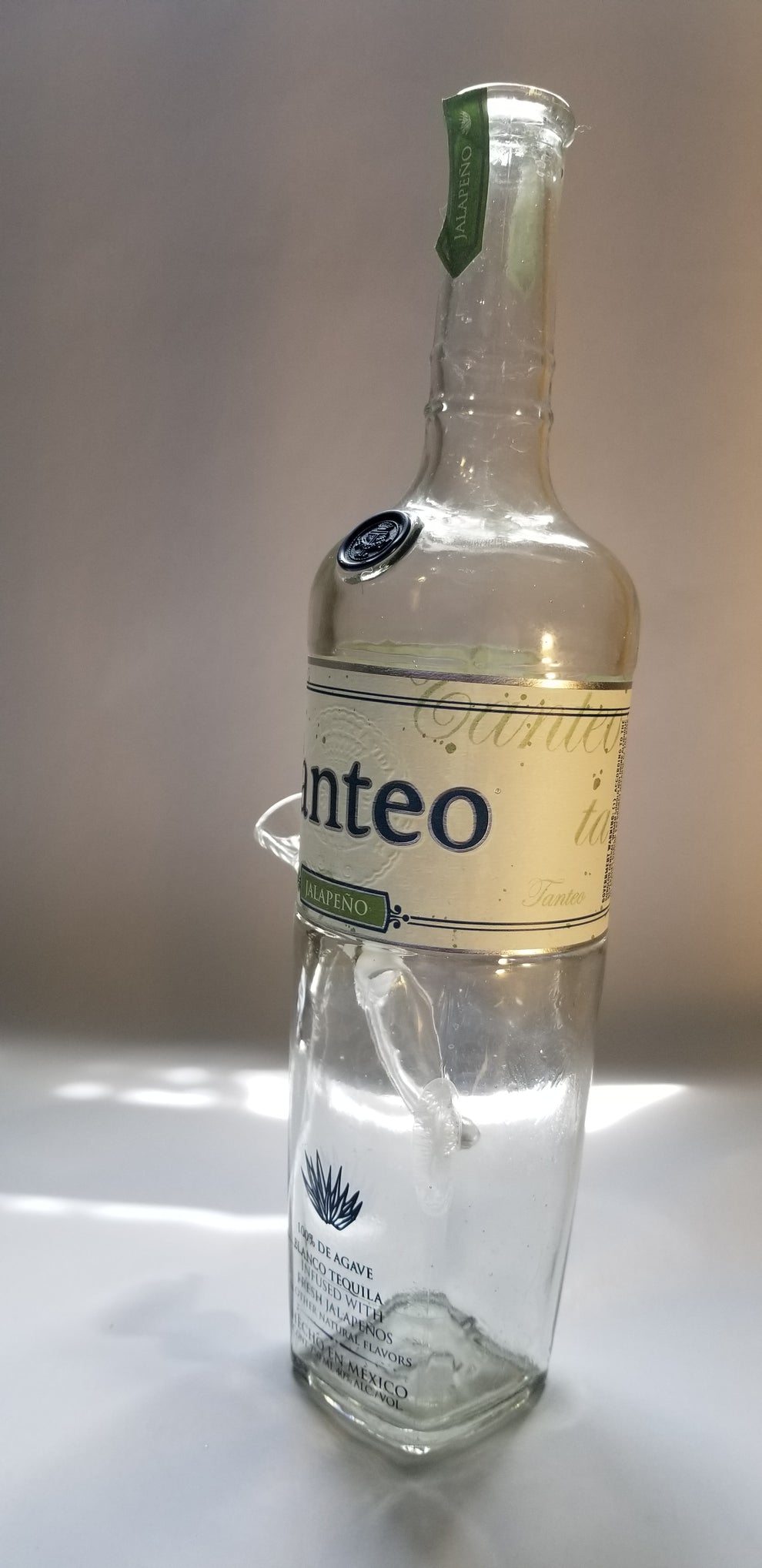 Tanteo Jalapeno Tequila Bong MILE HIGH BOTTLE BONGS