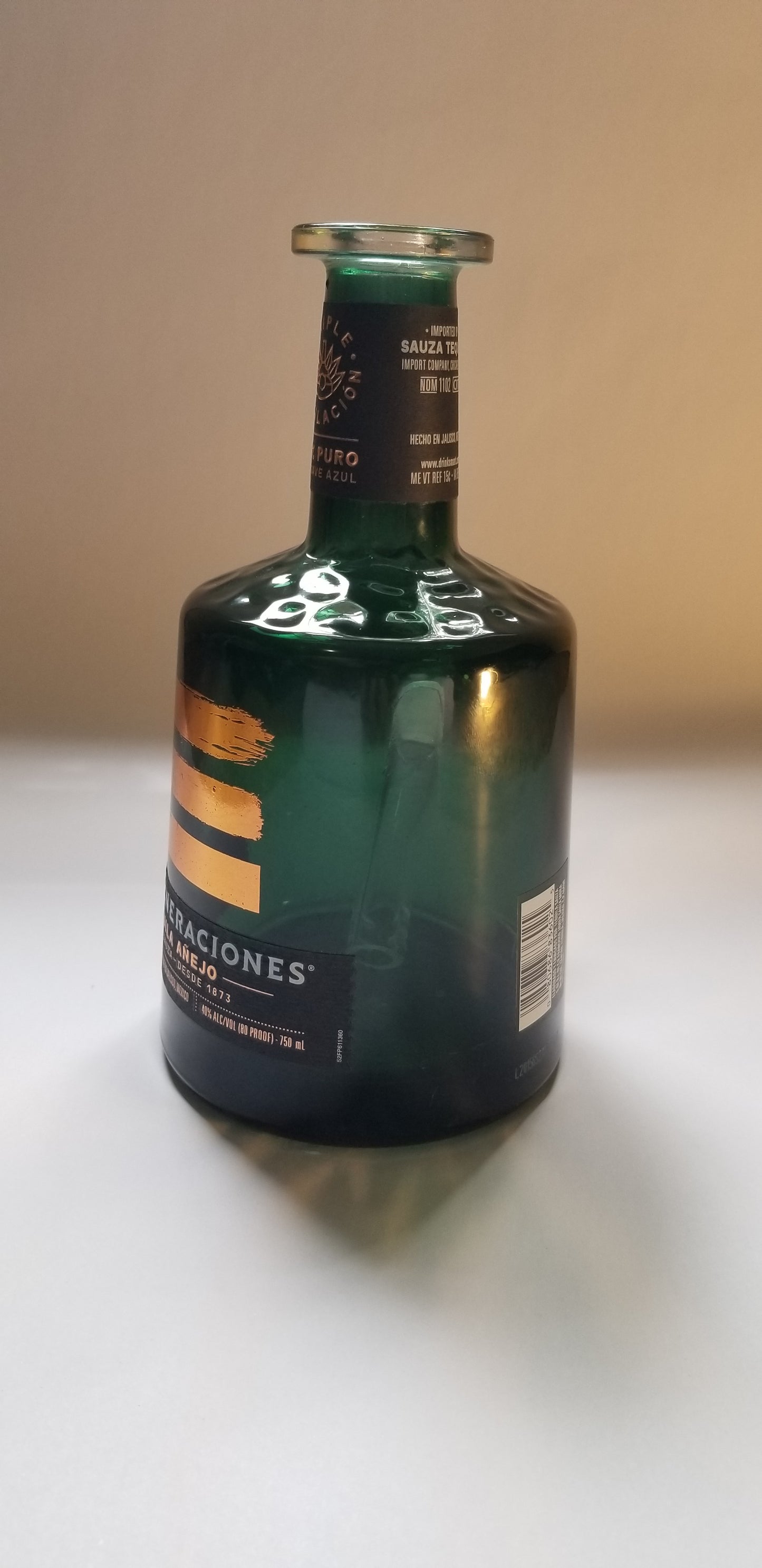 SAUZA TRES GENERACIONES AÑEJO BONG