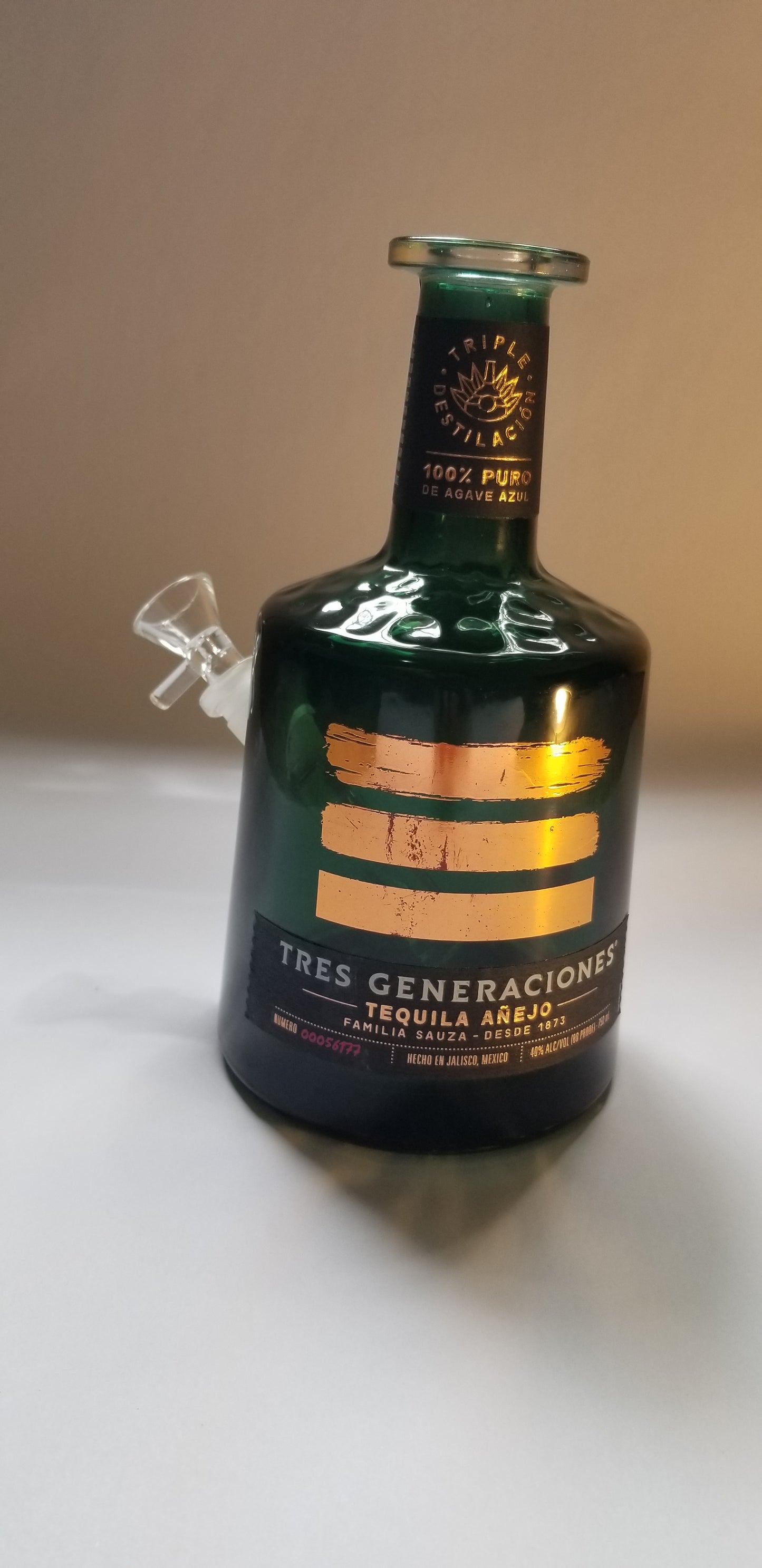 SAUZA TRES GENERACIONES AÑEJO BONG