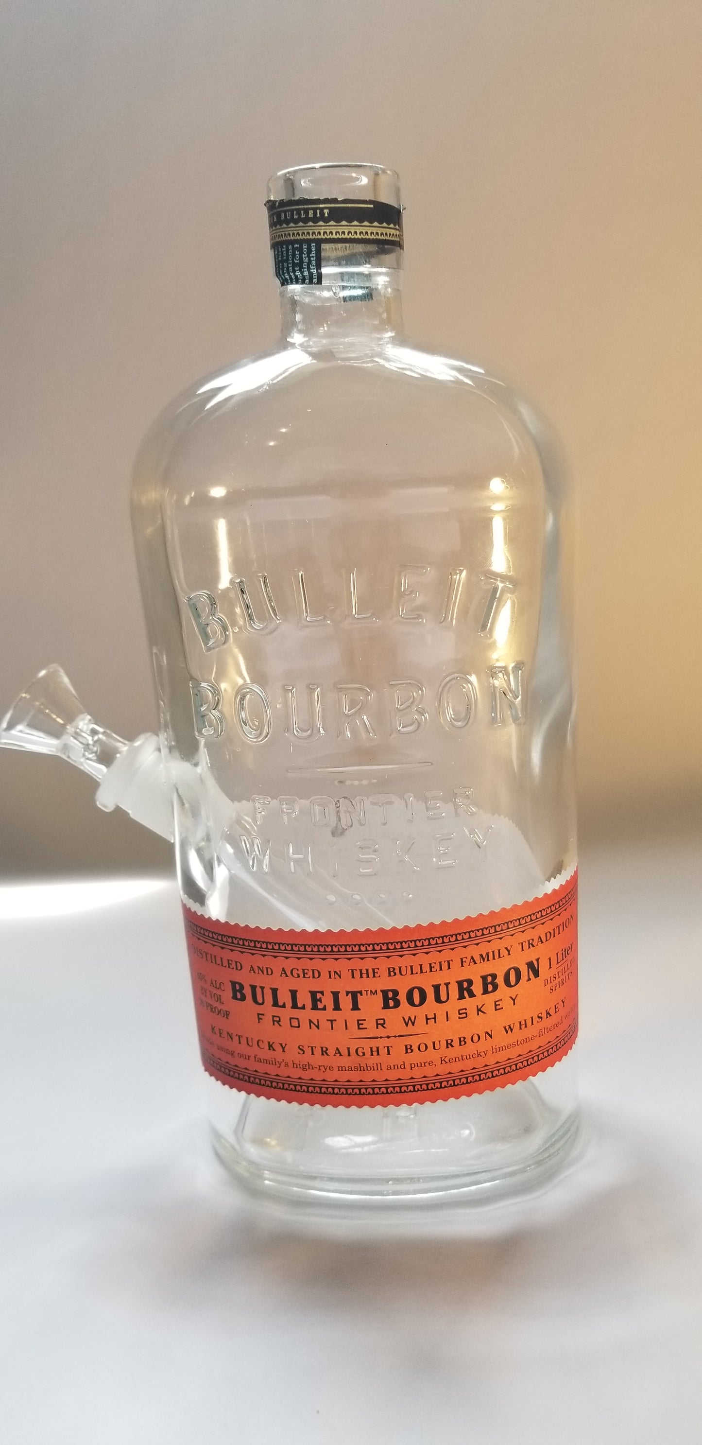 BULLEIT BOURBON WHISKEY BONG