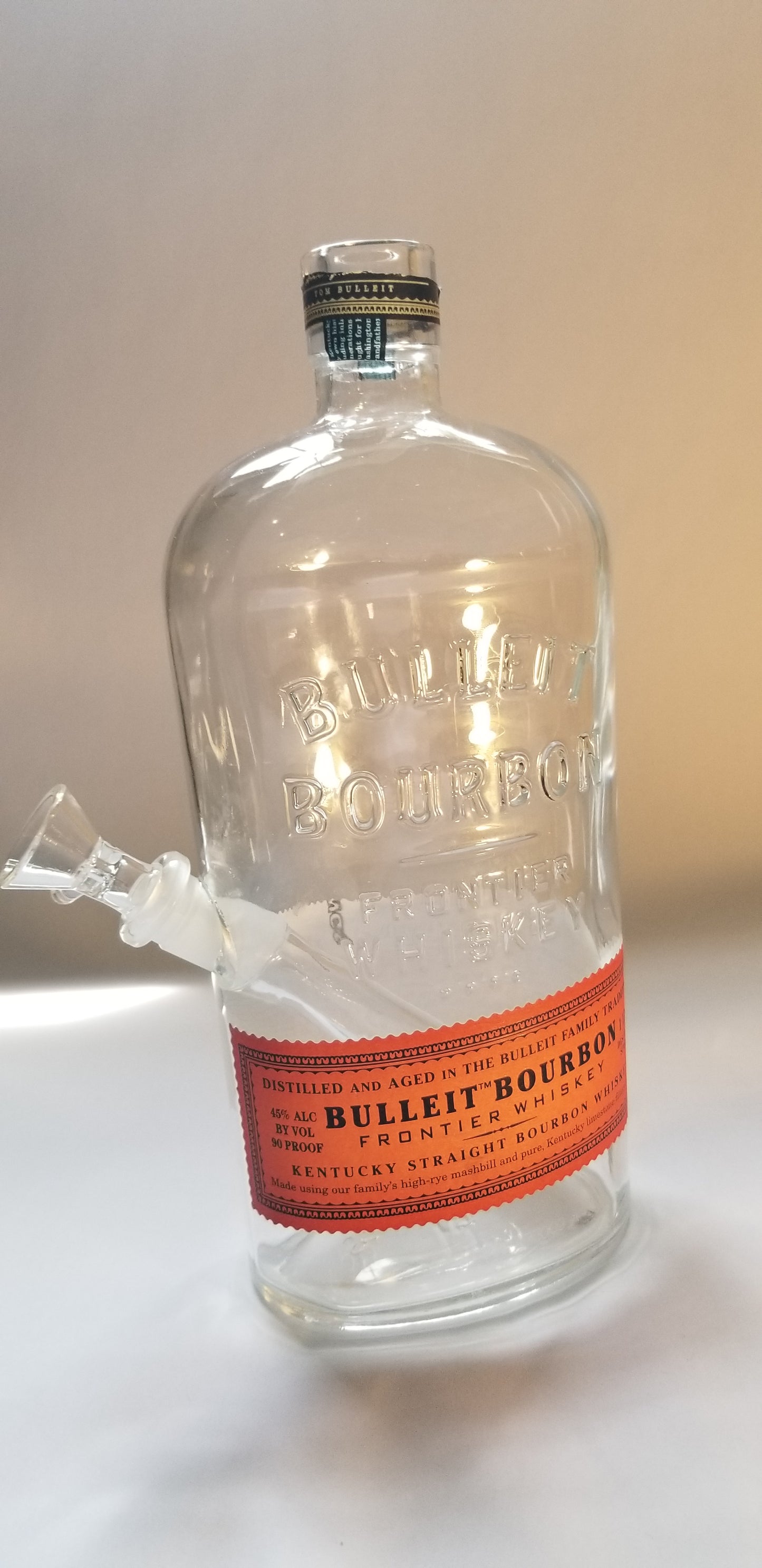 BULLEIT BOURBON WHISKEY BONG