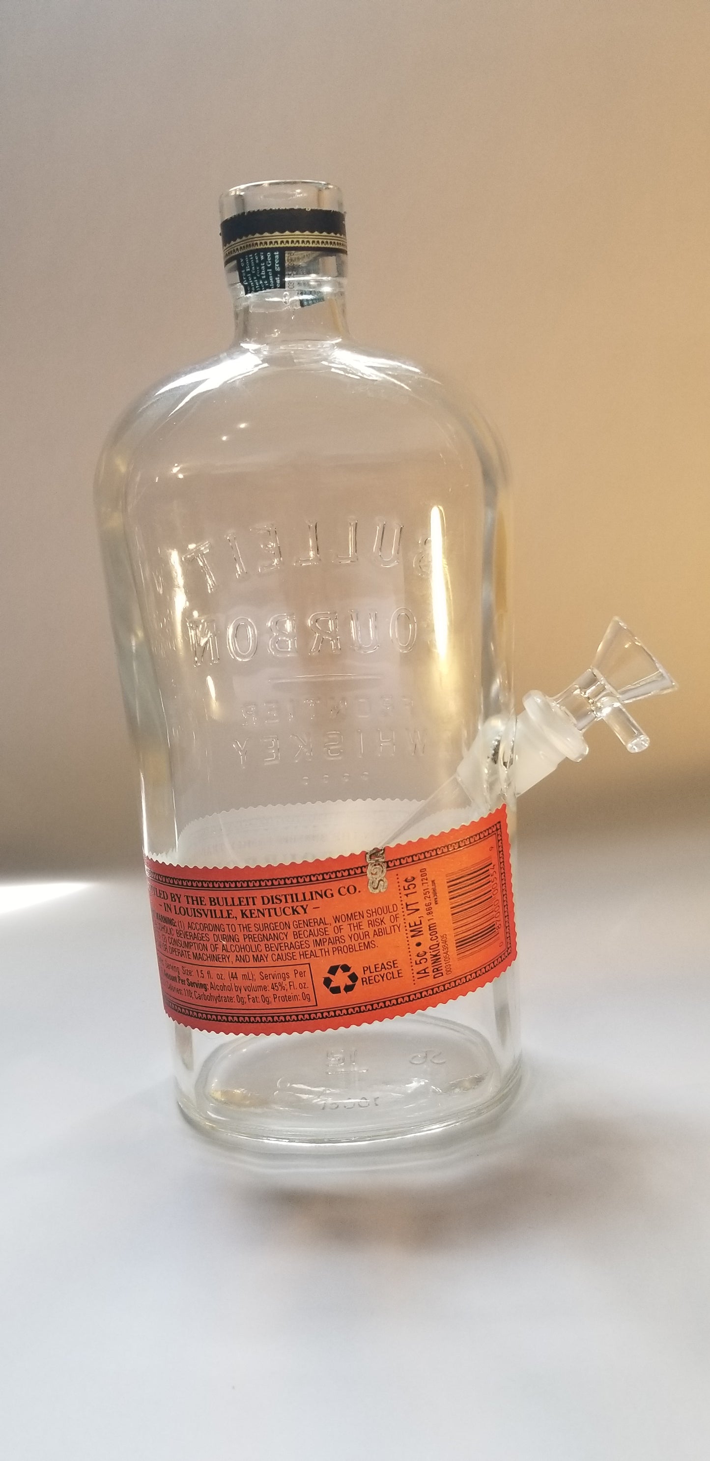 BULLEIT BOURBON WHISKEY BONG