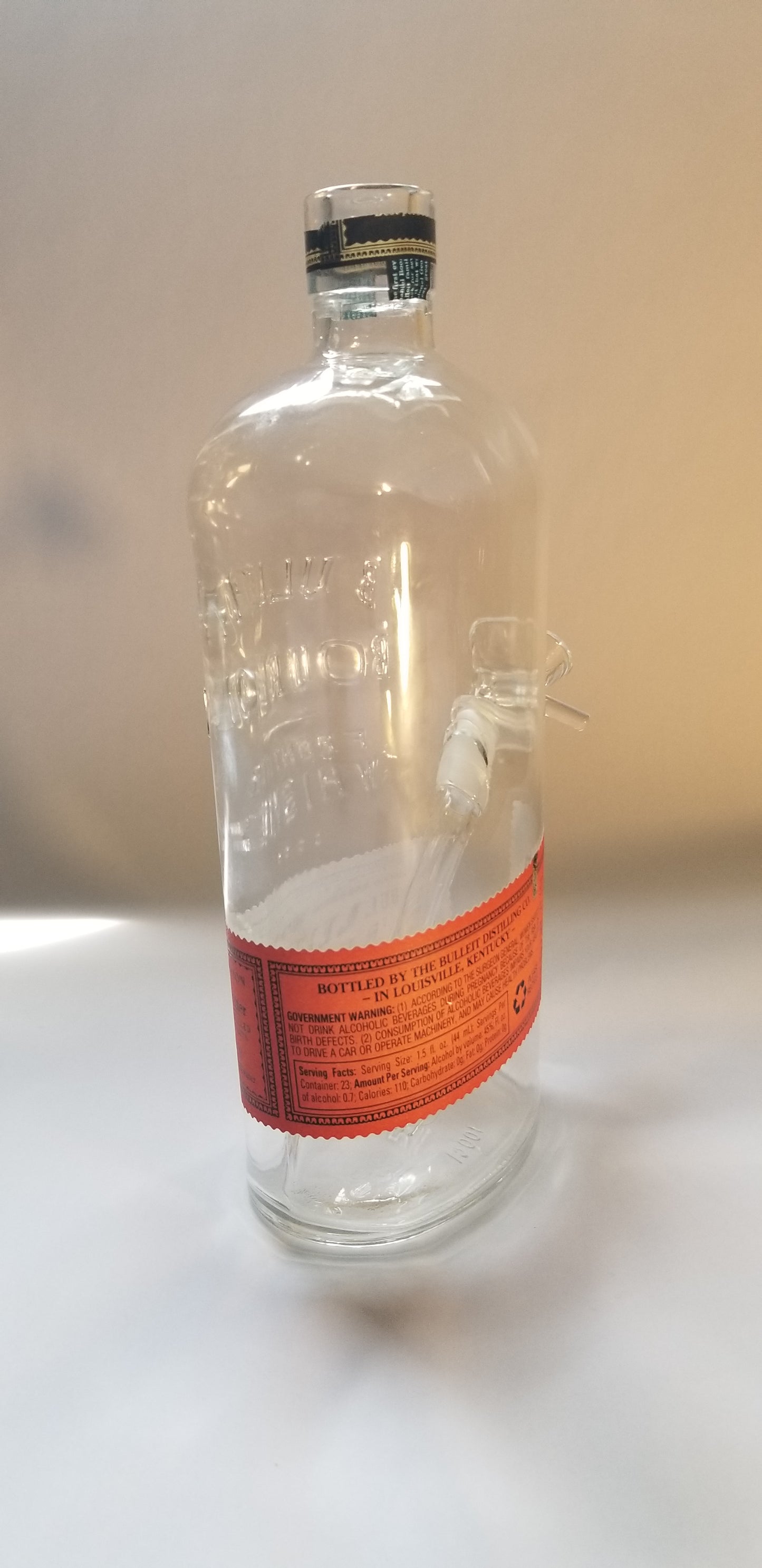 BULLEIT BOURBON WHISKEY BONG