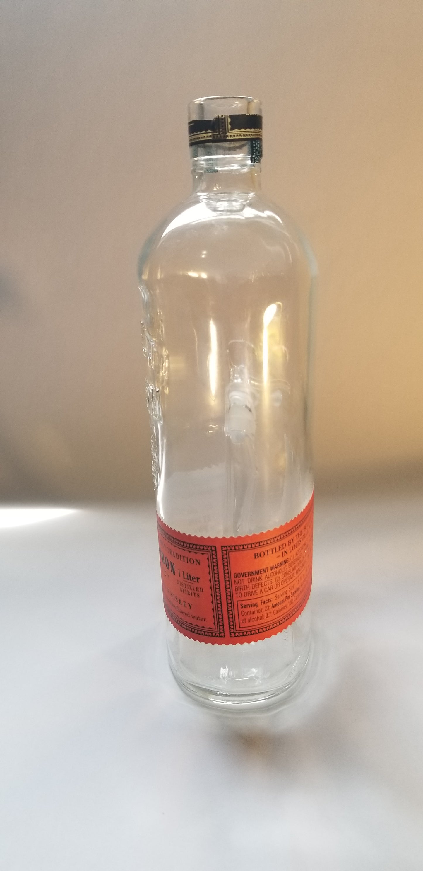 BULLEIT BOURBON WHISKEY BONG