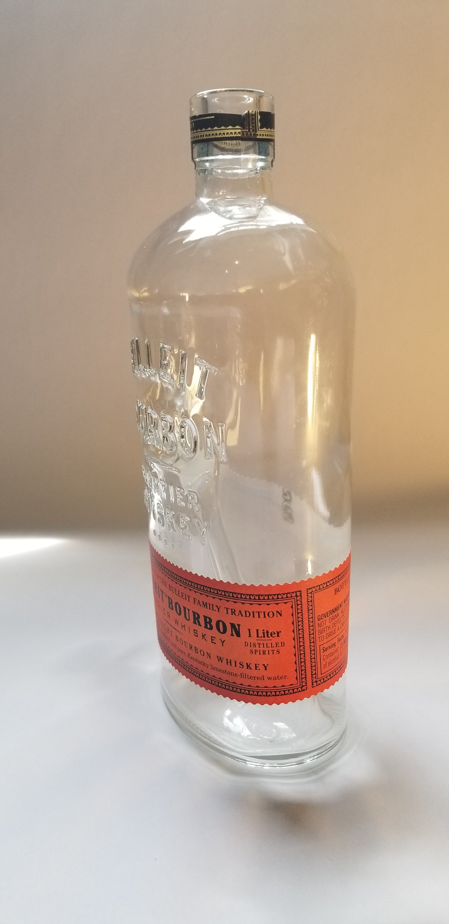 BULLEIT BOURBON WHISKEY BONG