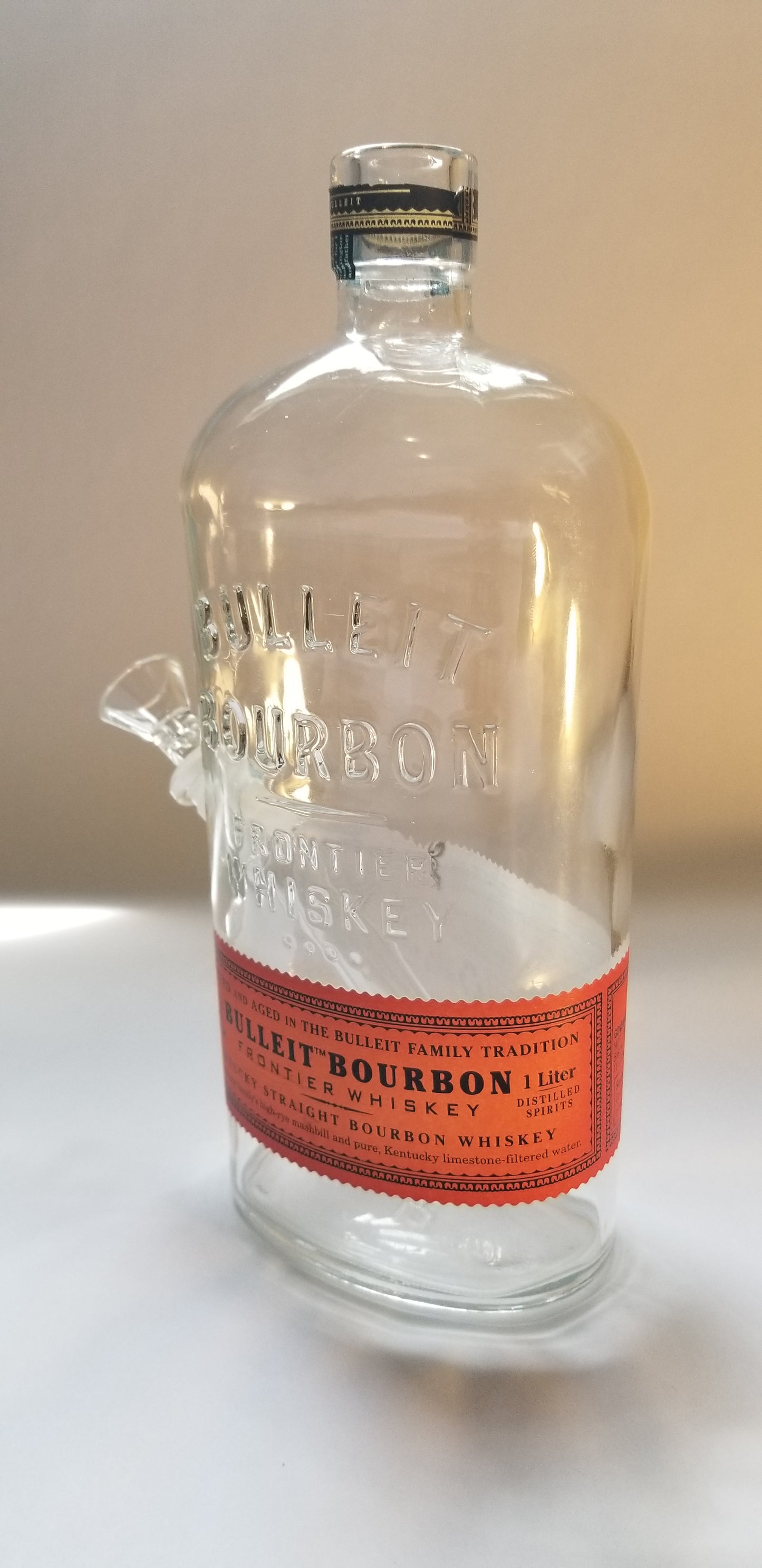 BULLEIT BOURBON WHISKEY BONG