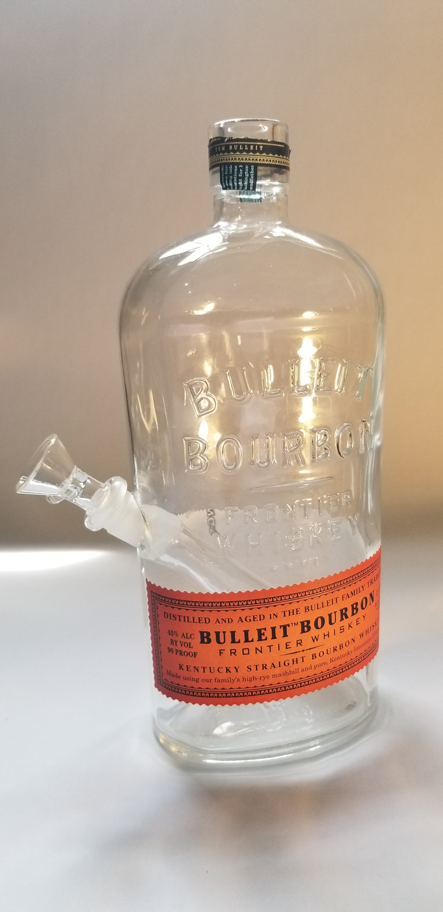 BULLEIT BOURBON WHISKEY BONG