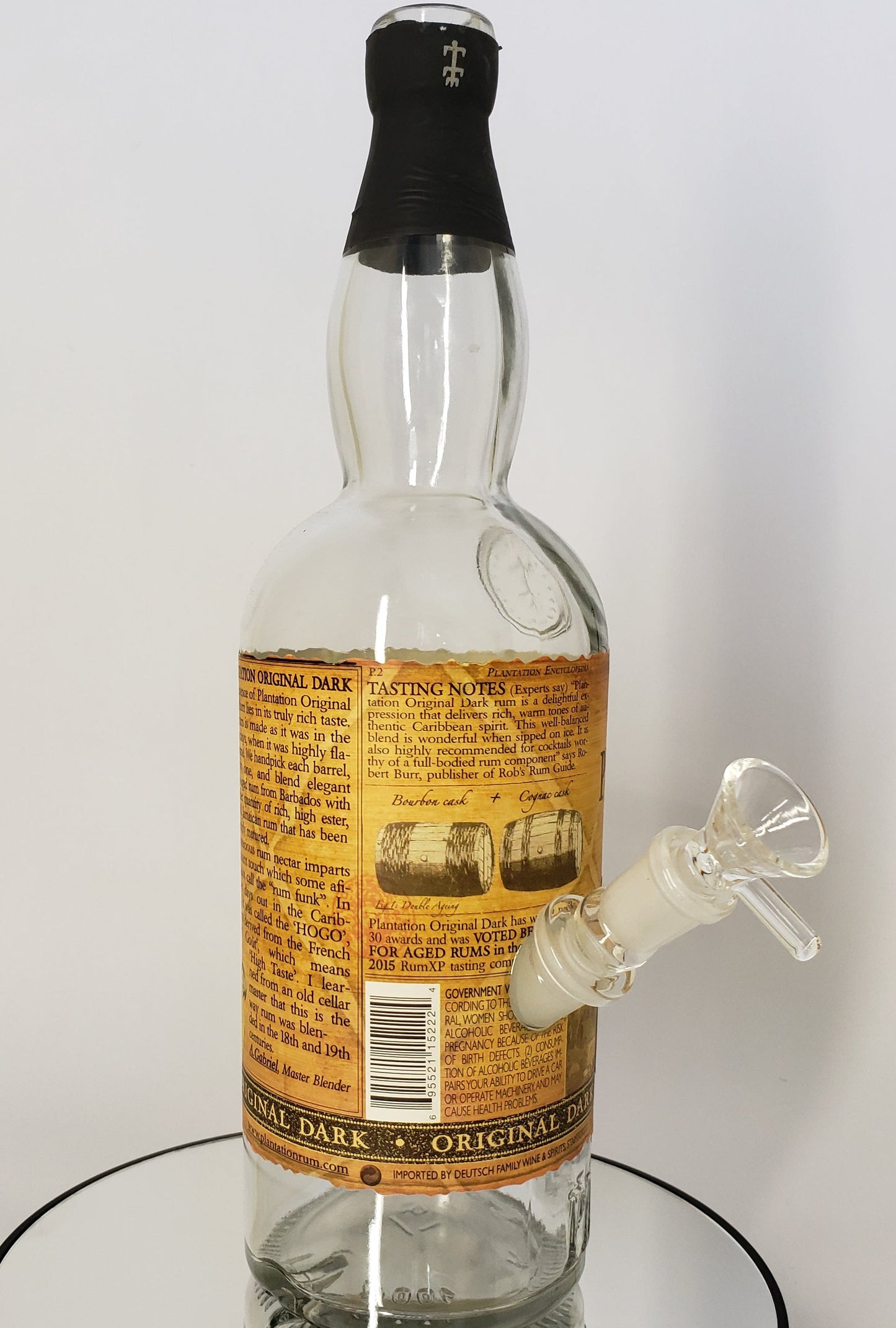 Plantation Original BOTTLE BONGS MILE – Dark Rum HIGH
