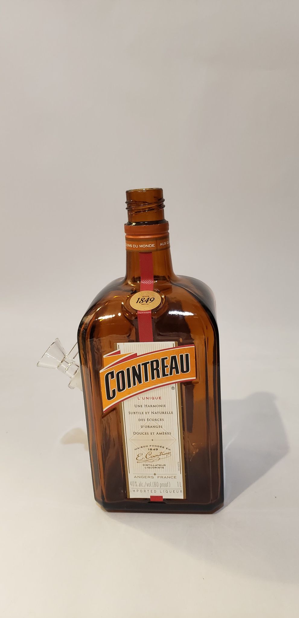 Cointreau Liqueur Bong