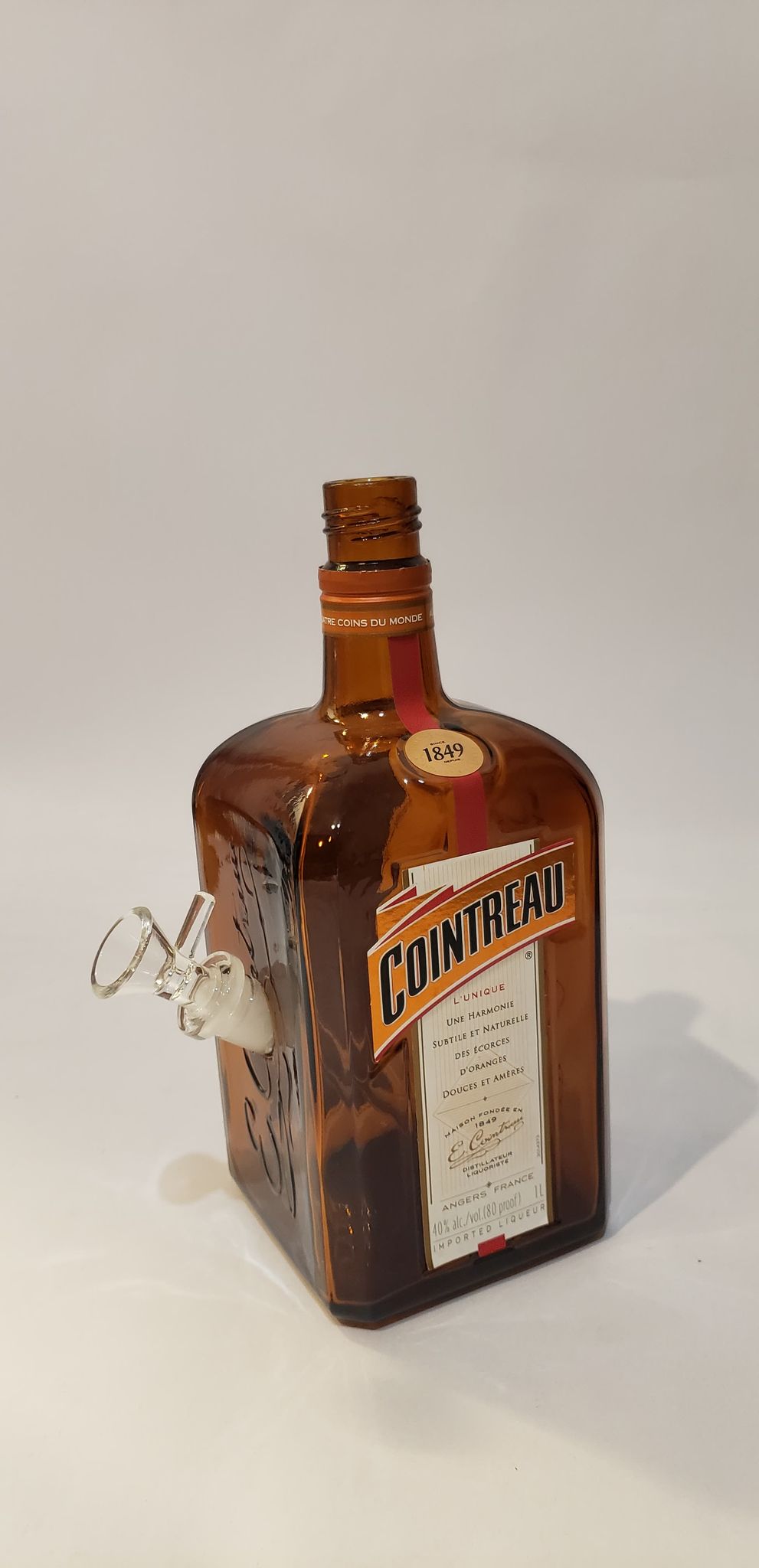 Cointreau Liqueur Bong