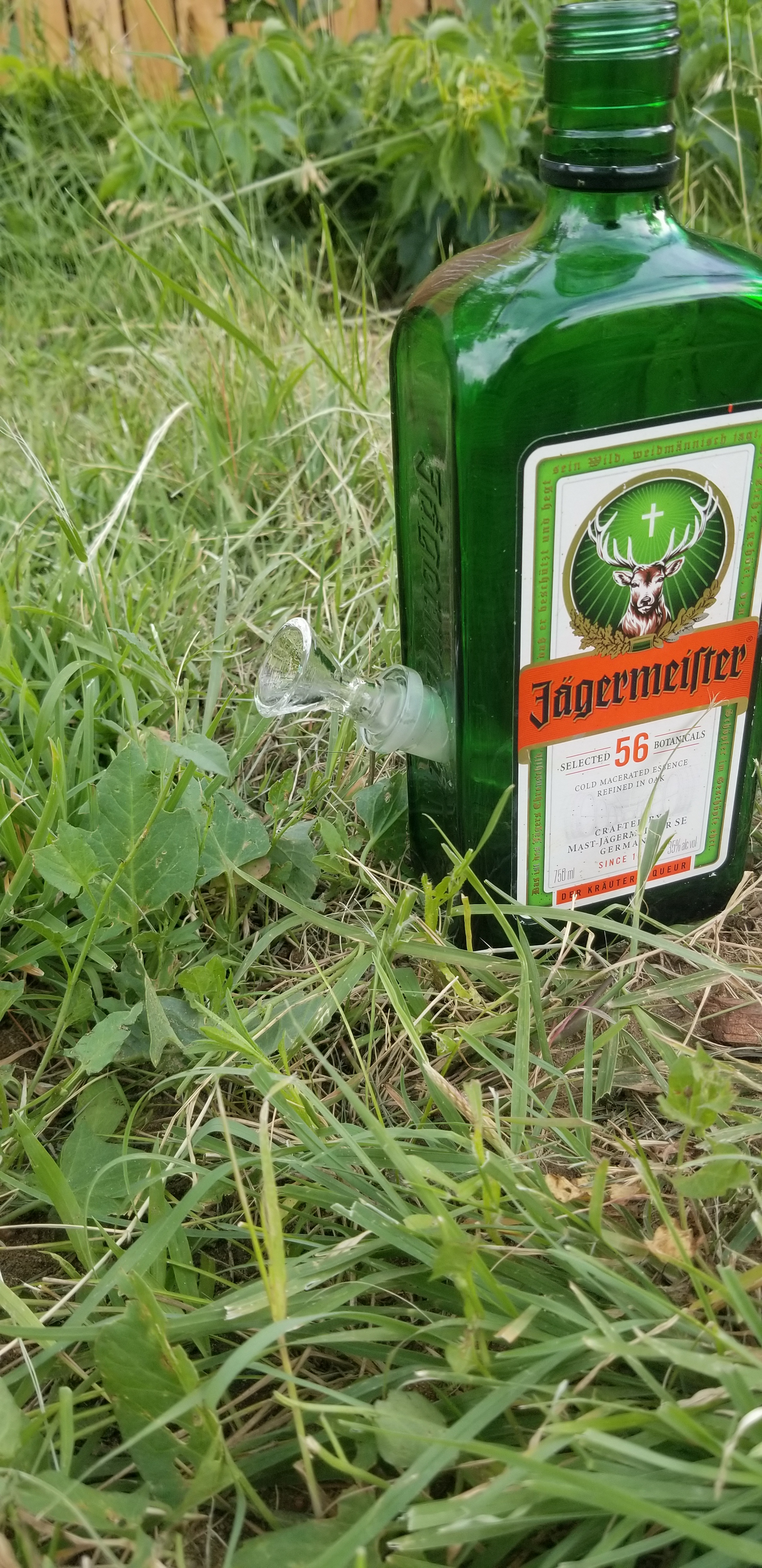 JAGERMEIFTER BOTTLE BONG.