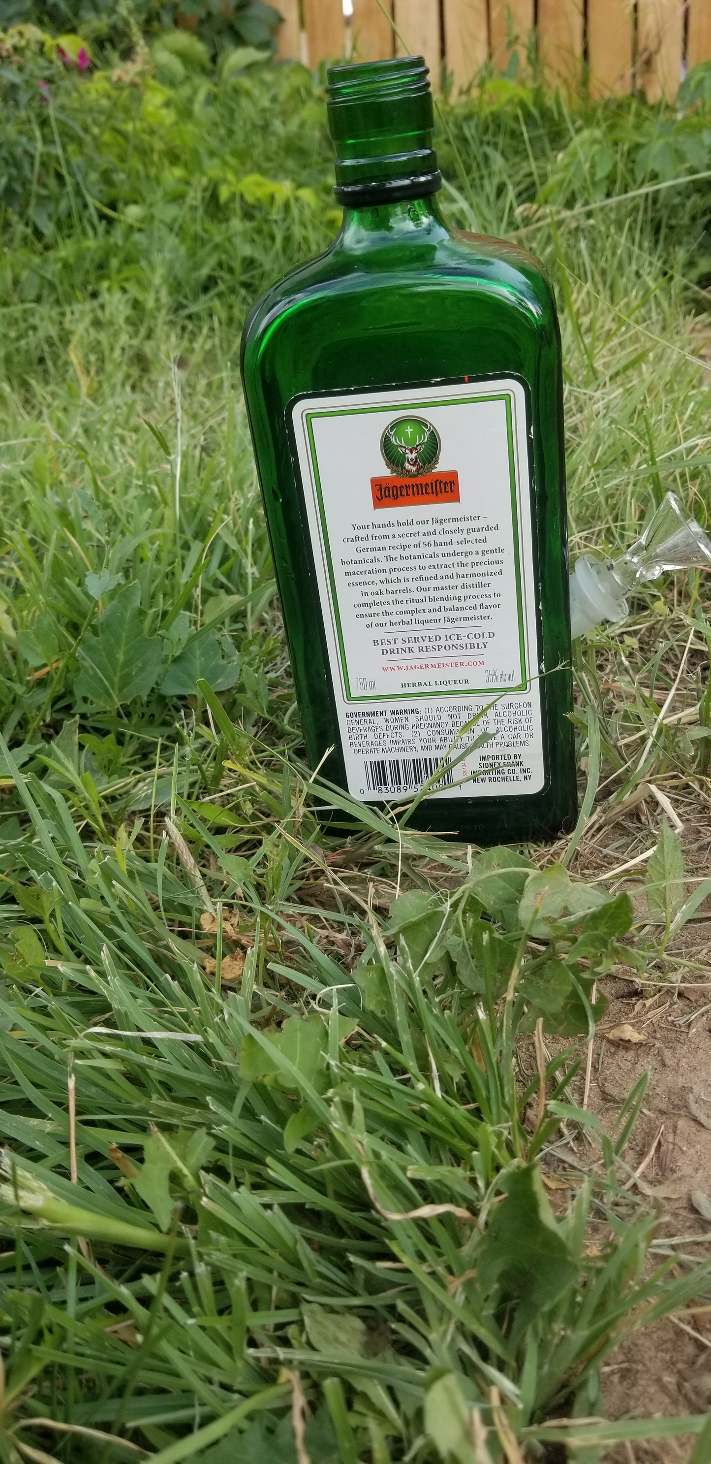 JAGERMEIFTER BOTTLE BONG.