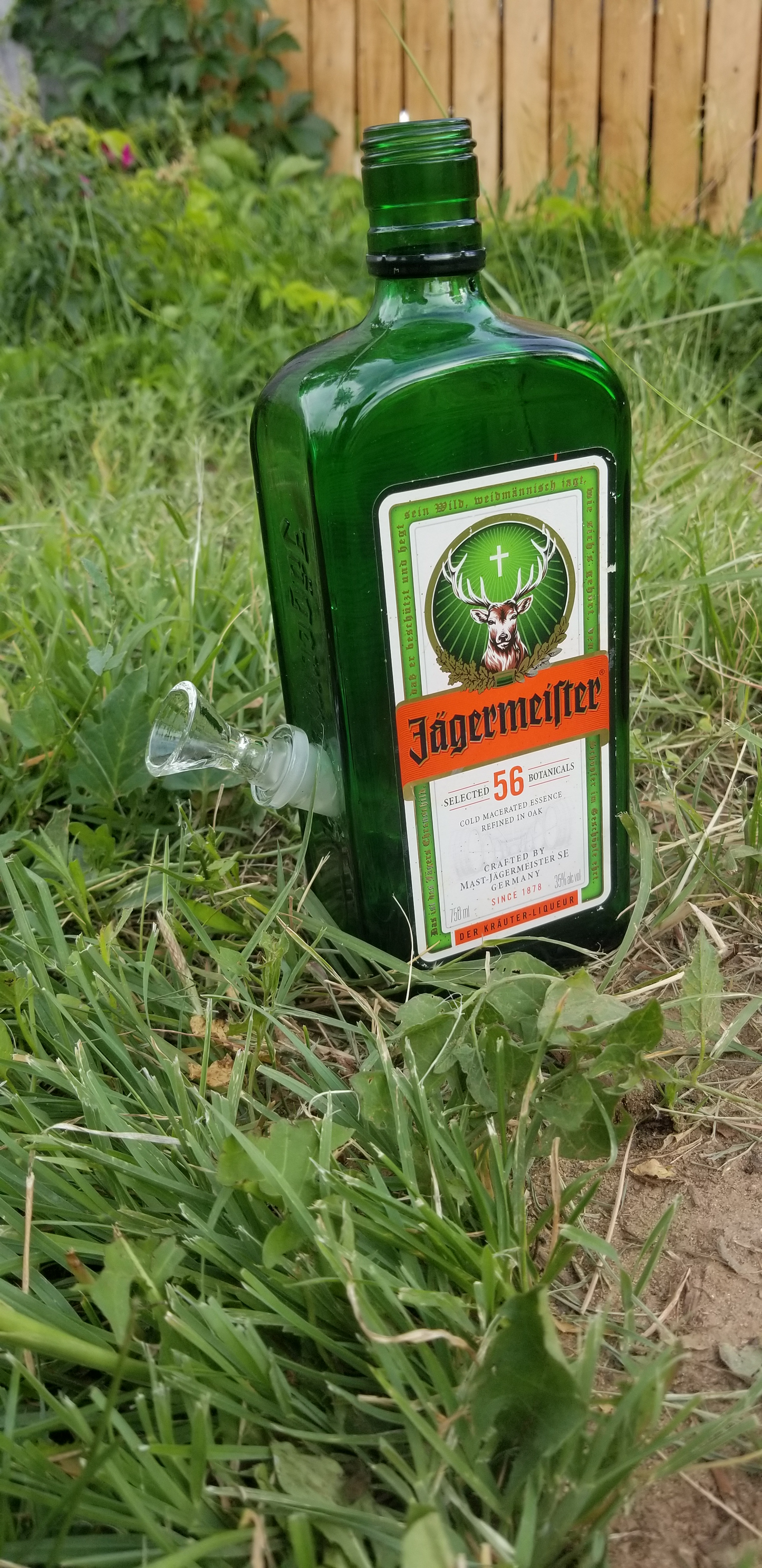 JAGERMEIFTER BOTTLE BONG.